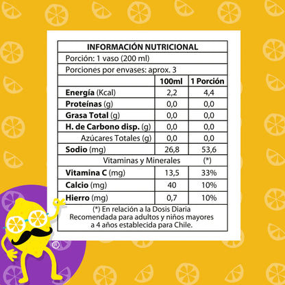 Don Limón ZERO Sabor Maracuyá